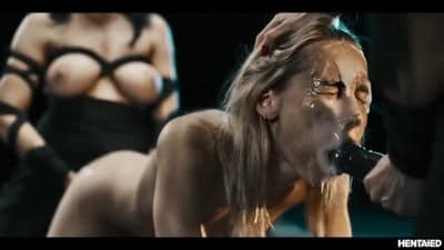 Bella Spark, Josephine Jackson, Kelly Collins, Kira Queen – Social Score 296 – Hentaied