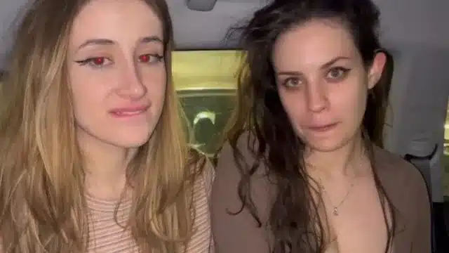 Bronwin Aurora – Car Threesome