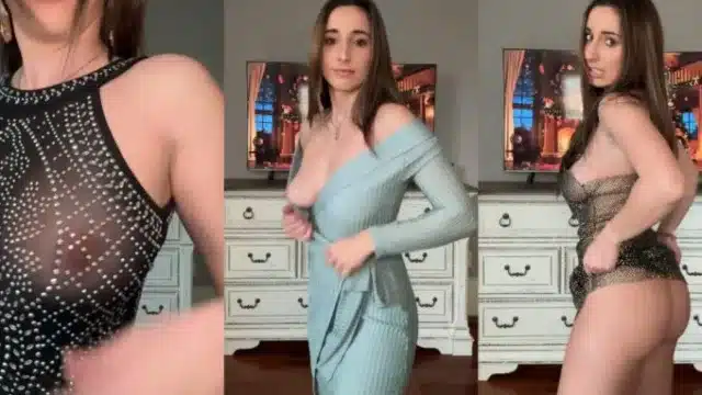 Christina Khalil – New Years Eve Nipslip Porn Video