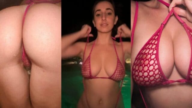 Christina Khalil – See Through Pussy