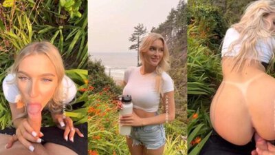 Csblondebombshell – Outdoor Sex Tape Video