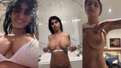 Mia Khalifa – Post Shower Tease