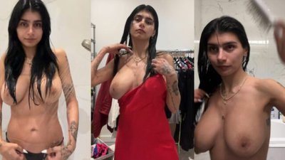 Mia Khalifa – Red Dress PPV Video